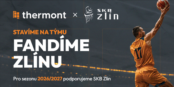 Stavíme na týmu, fandíme Zlínu – Thermont podporuje SKB Zlín